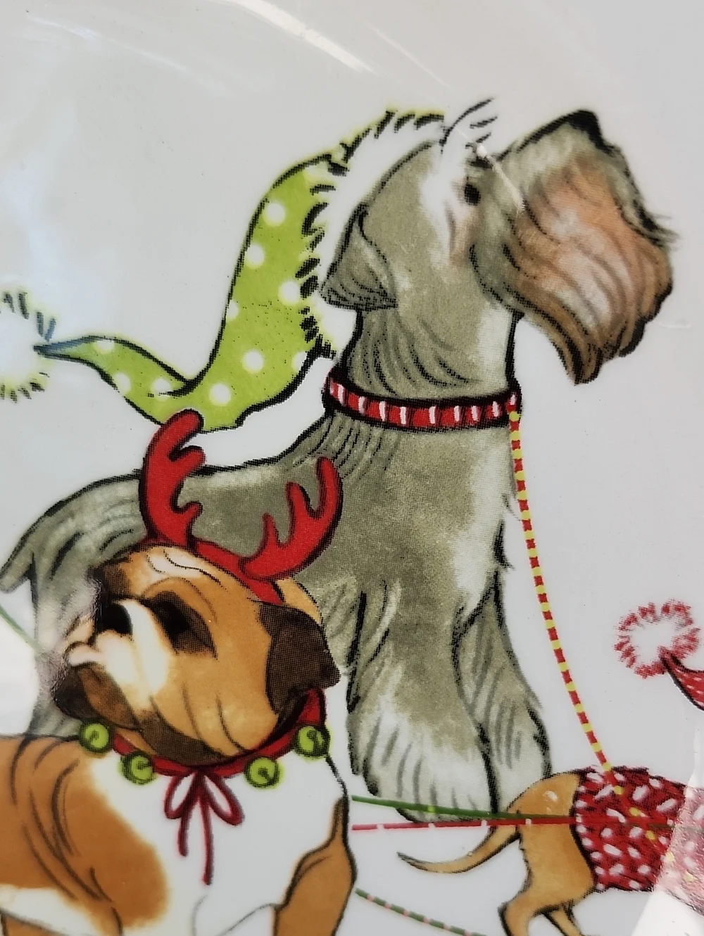 PIER 1 PARK AVENUE PUPPIES COLLECTION PLATE